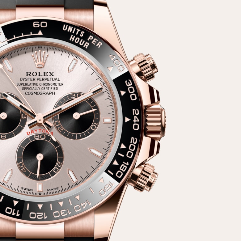 Rolex Cosmograph Daytona in 18 ct Everose gold, M126515LN-0006