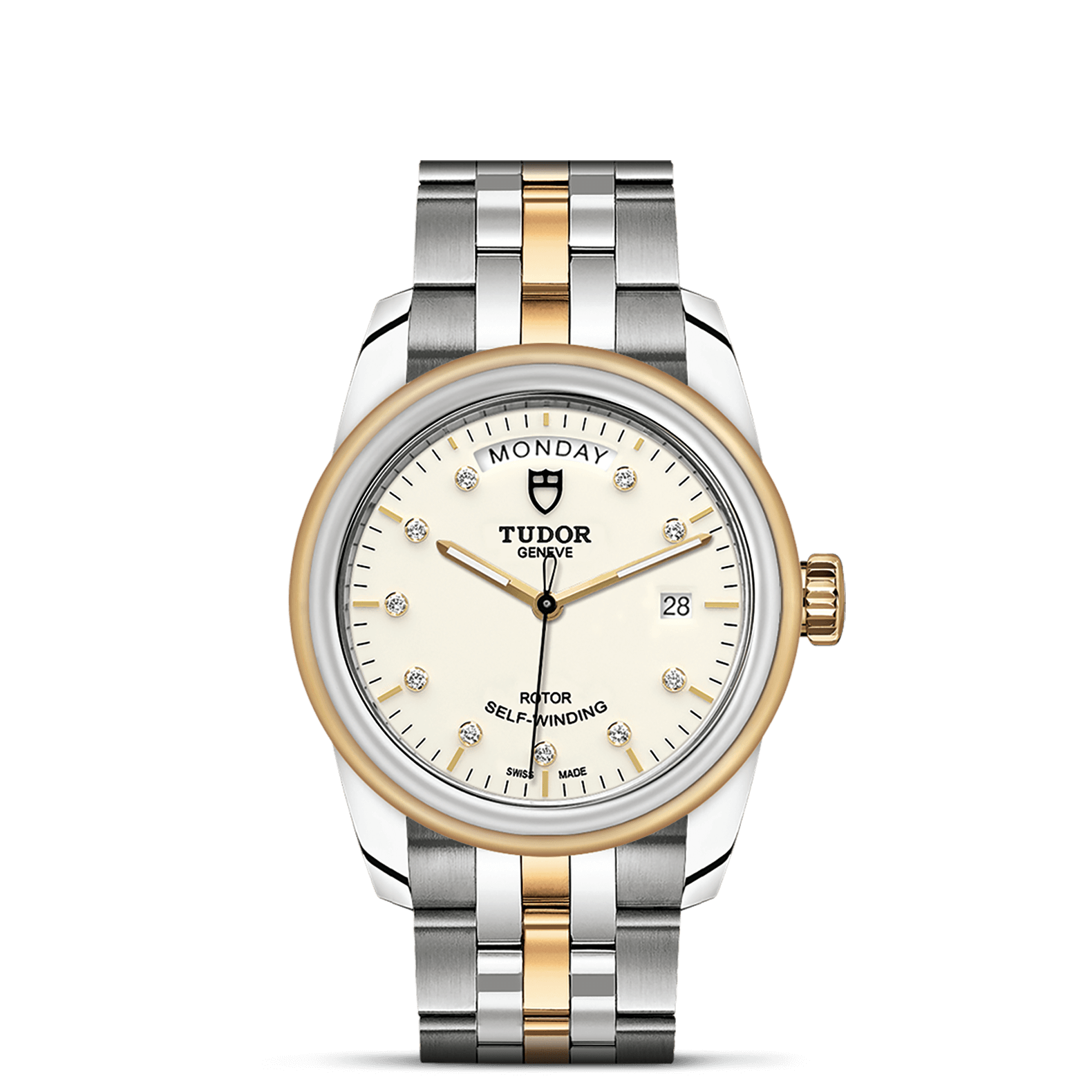 TUDOR Glamour Date+Day M56003-0113